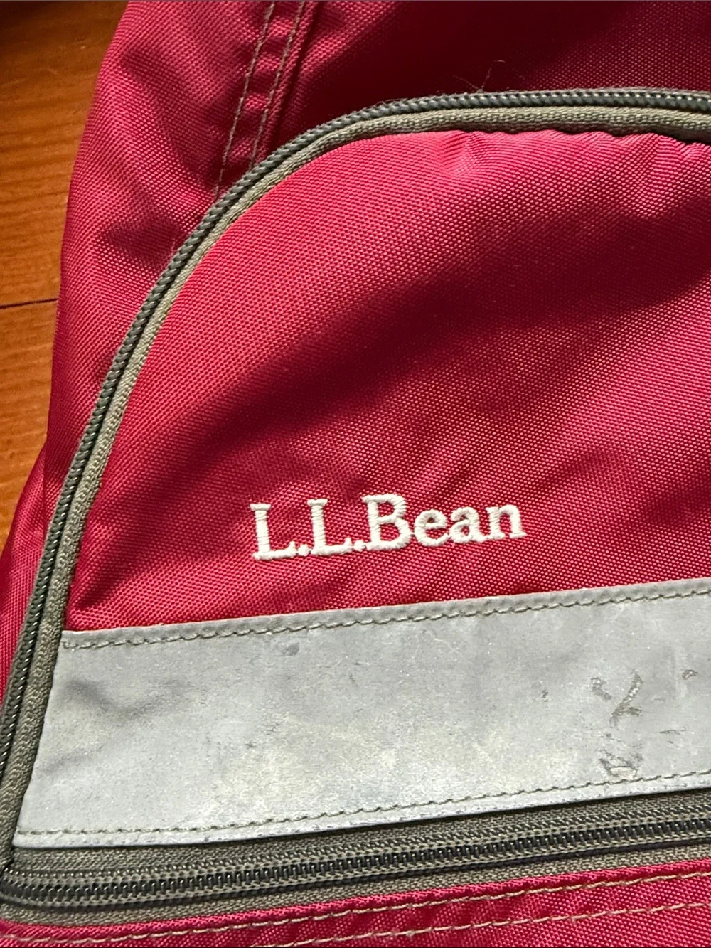 LLBEAN backpack red